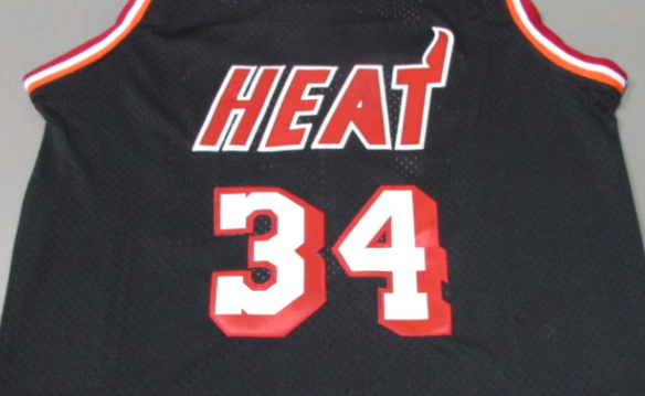 Men's Miami Heat Ray Allen Black 2012-13 Hardwood Classics Swingman Jerseys