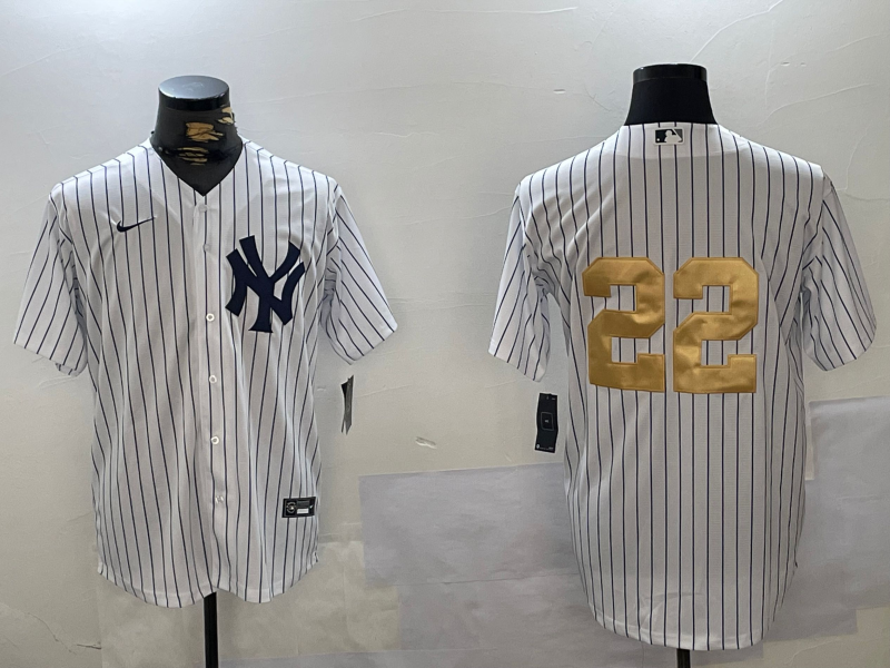 Men's New York Yankees Juan Soto #22 White Player Jerseys