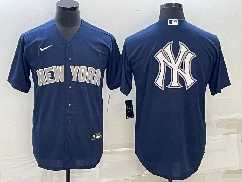Men's New York Yankees Navy Replica Player Jerseys