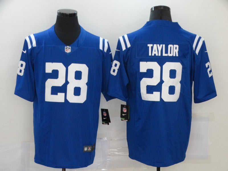 Men's Indianapolis Colts Jonathan Taylor #28 Blue Game Jerseys