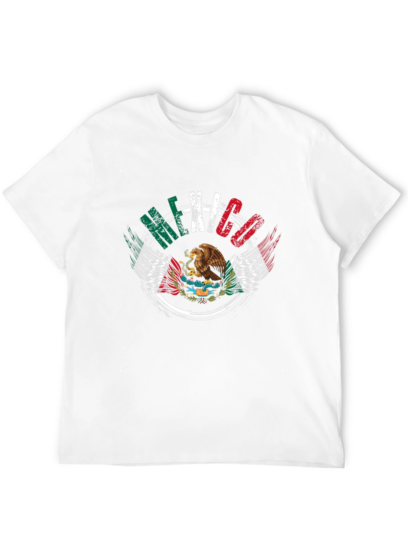 Mexico Flag Eagle Graphic Tee