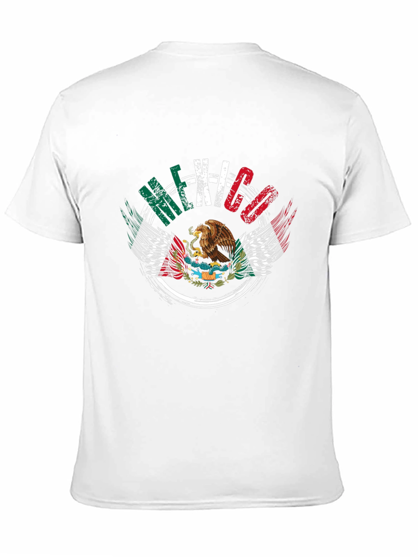 Mexico Flag Eagle Graphic Tee