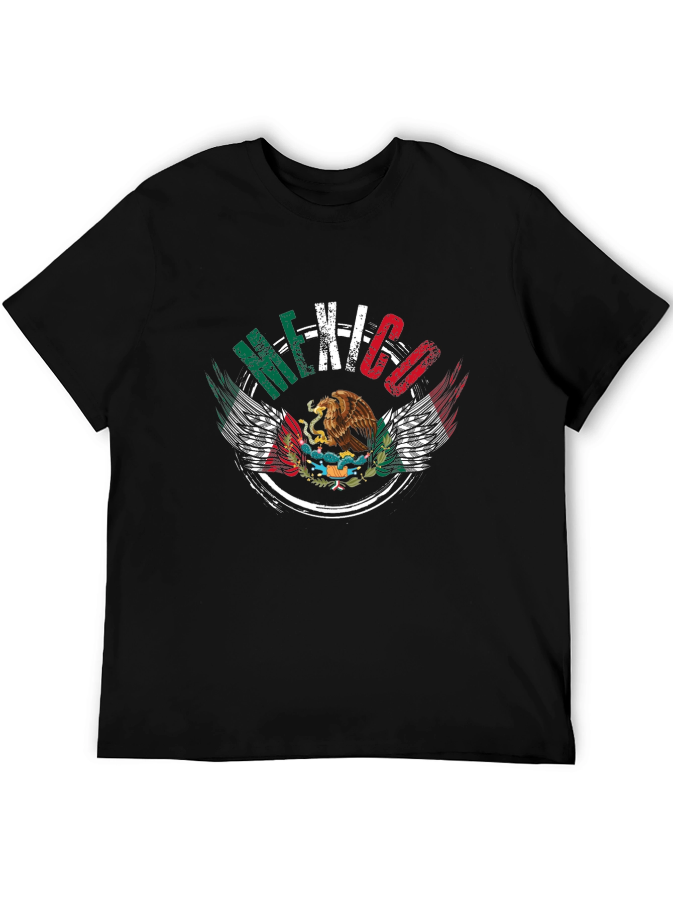 Mexico Flag Eagle Graphic Tee