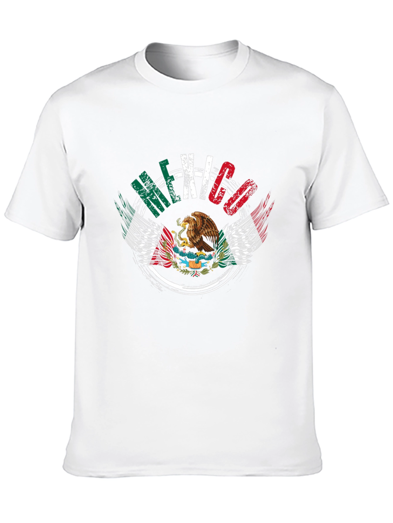 Mexico Flag Eagle Graphic Tee