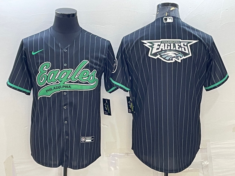 Men's Philadelphia Eagles Black Game Player Jerseys