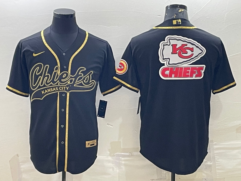 Men's Kansas City Chiefs Black Player Jerseys