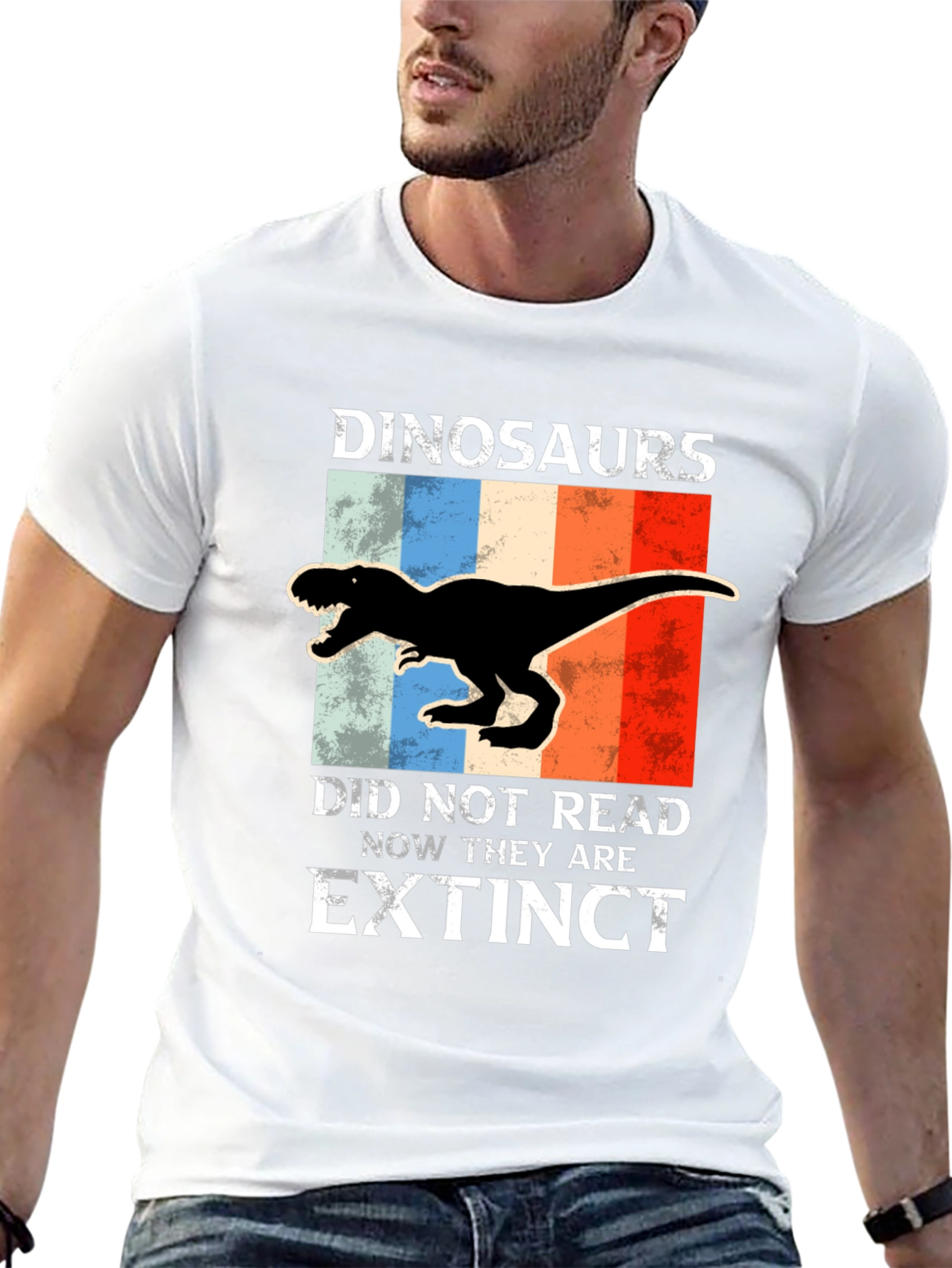Dinosaurs Did Not Read Extinct T-Shirt