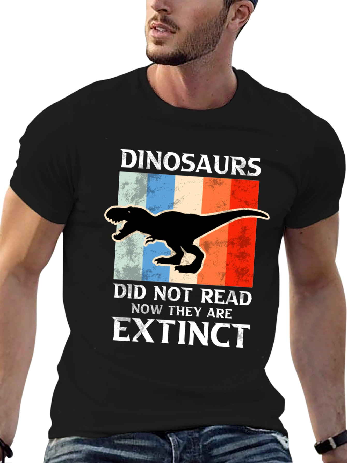 Dinosaurs Did Not Read Extinct T-Shirt