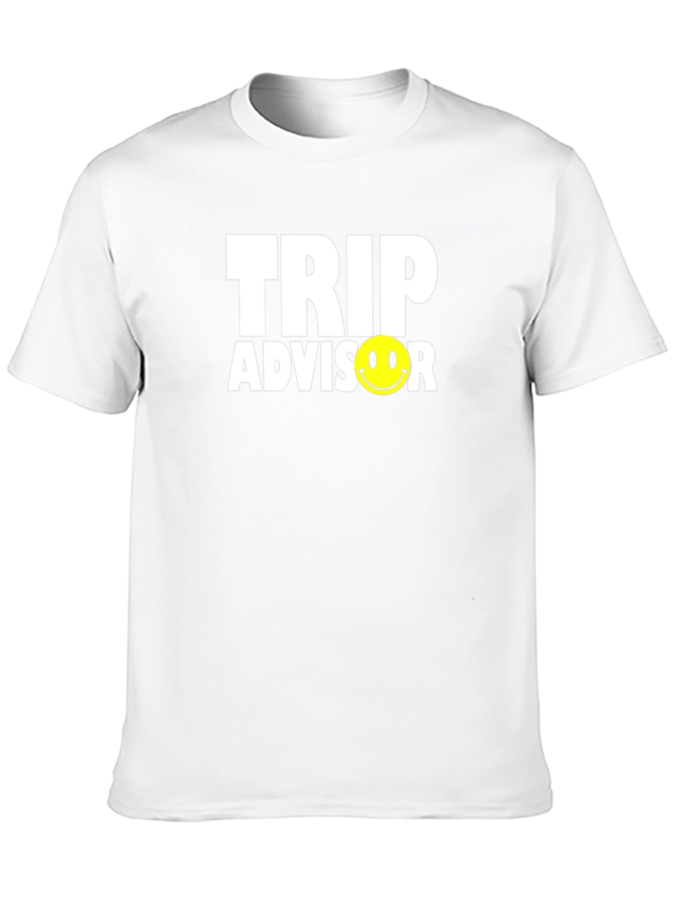 Trip Advisor Smiley Face Black T-Shirt