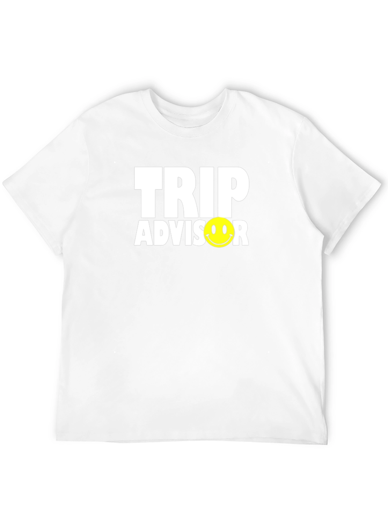 Trip Advisor Smiley Face Black T-Shirt