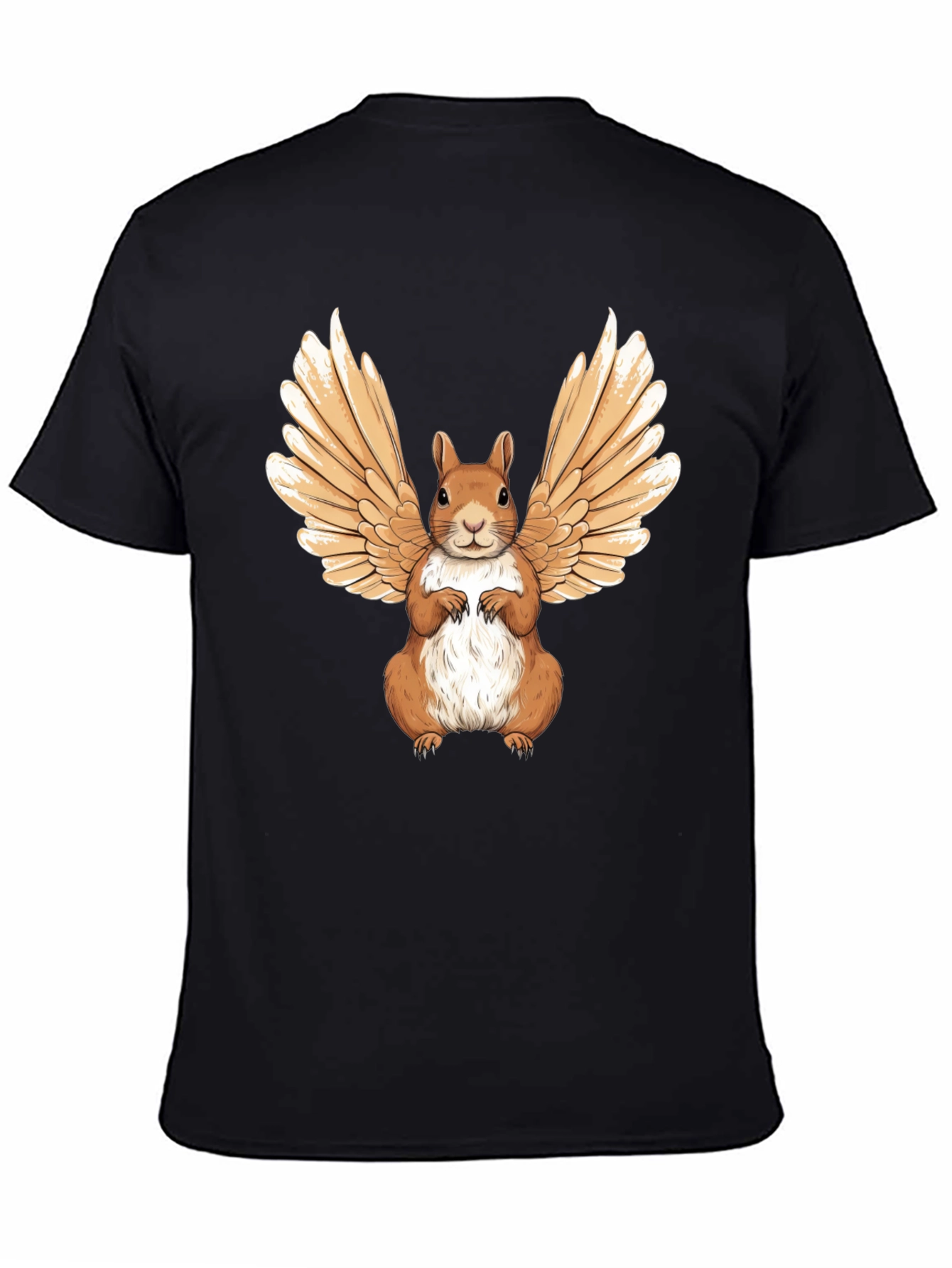 Winged Squirrel Graphic Tee - Unique & Stylish