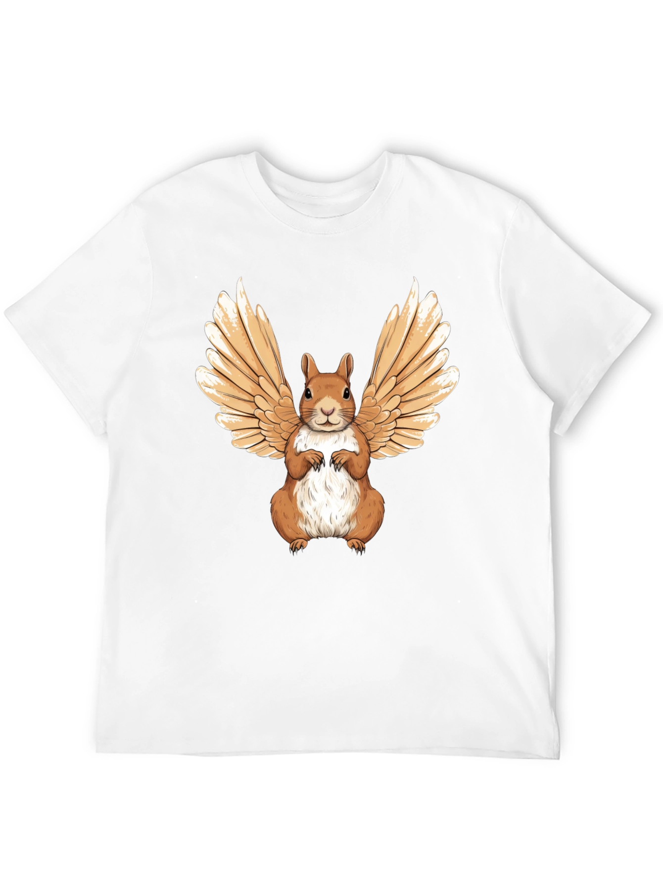 Winged Squirrel Graphic Tee - Unique & Stylish