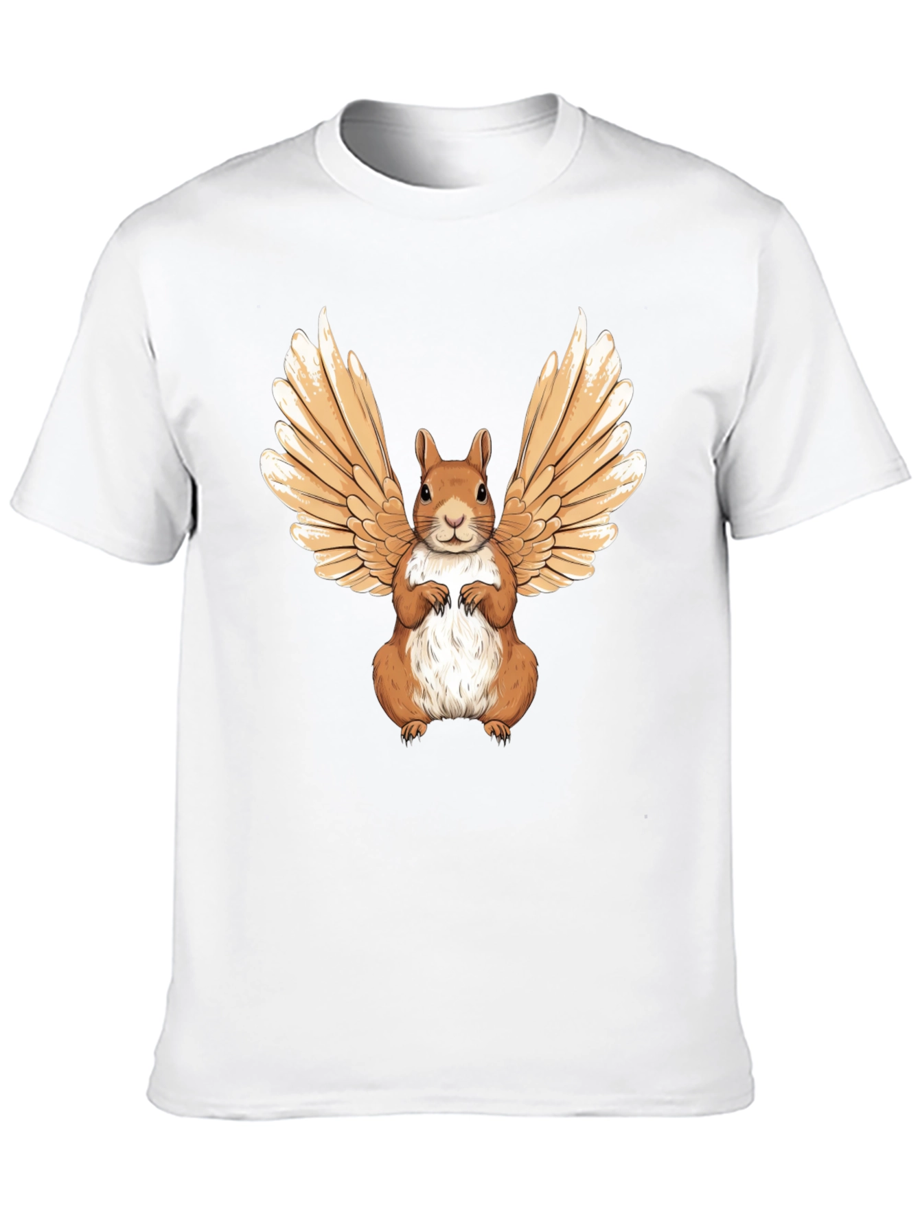 Winged Squirrel Graphic Tee - Unique & Stylish
