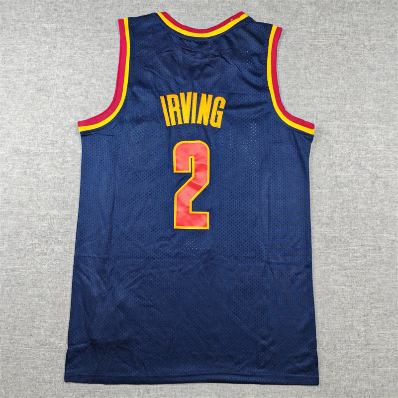 Men's Cleveland Cavaliers Kyrie Irving #2 Navy 2011/12 Hardwood Classics Swingman Jerseys