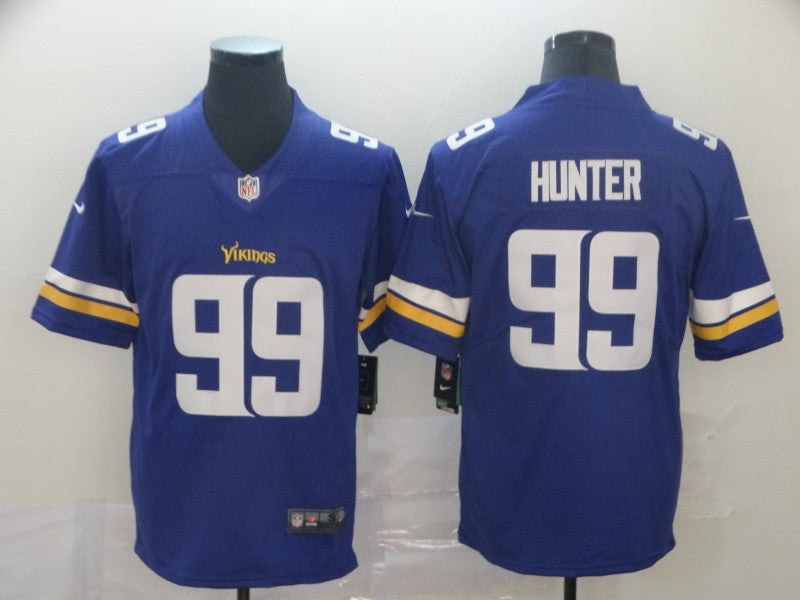 Men's Minnesota Vikings Danielle Hunter #99 Purple Game Jerseys