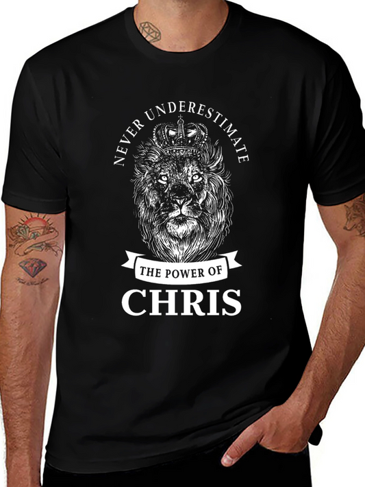 Never Underestimate Chris Lion T-Shirt