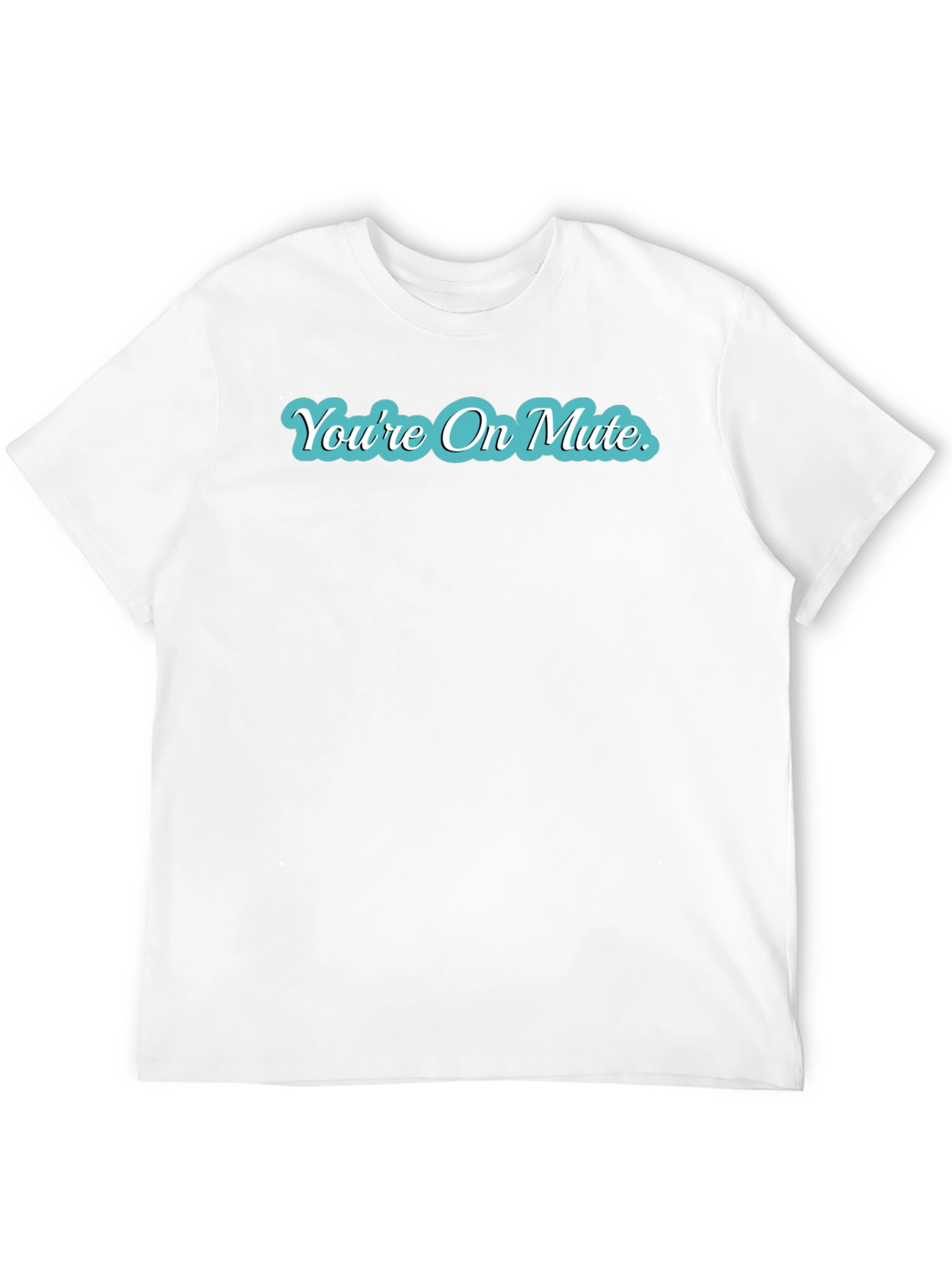 Youre On Mute Black Crew Neck T-Shirt