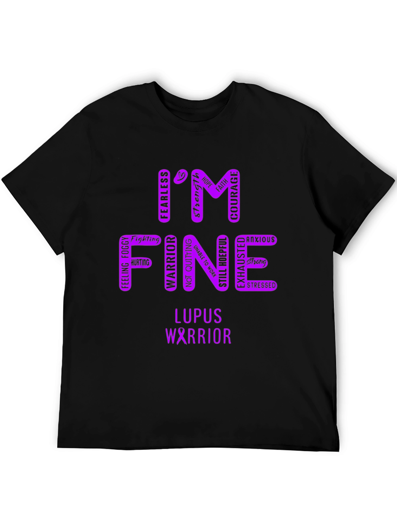 Im Fine Lupus Warrior T-Shirt