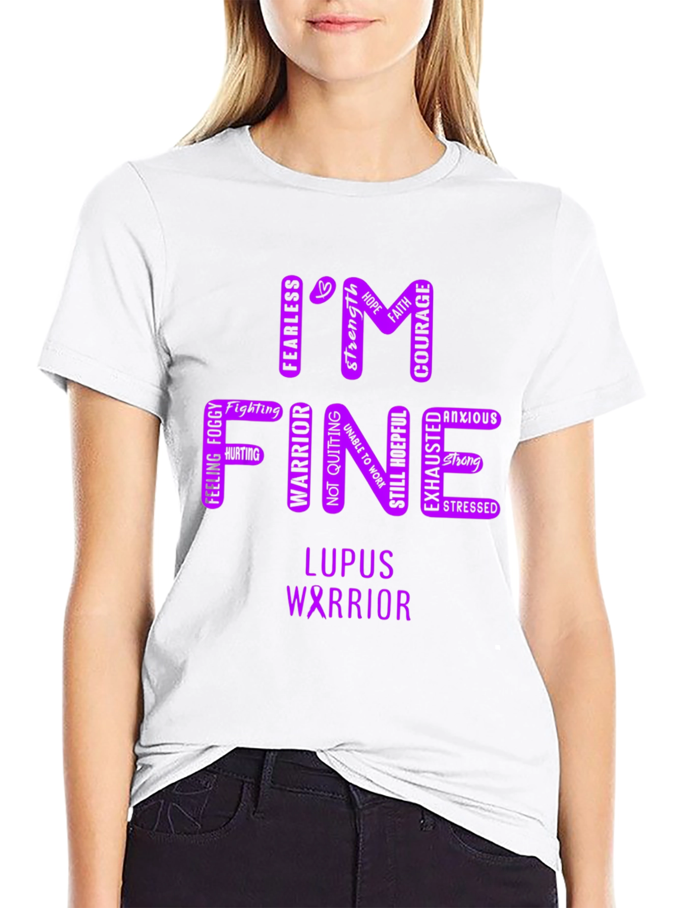 Im Fine Lupus Warrior T-Shirt