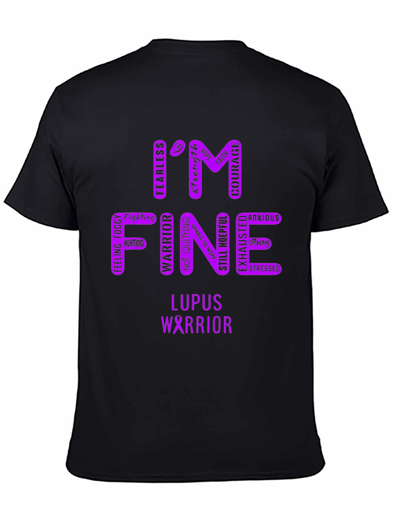 Im Fine Lupus Warrior T-Shirt