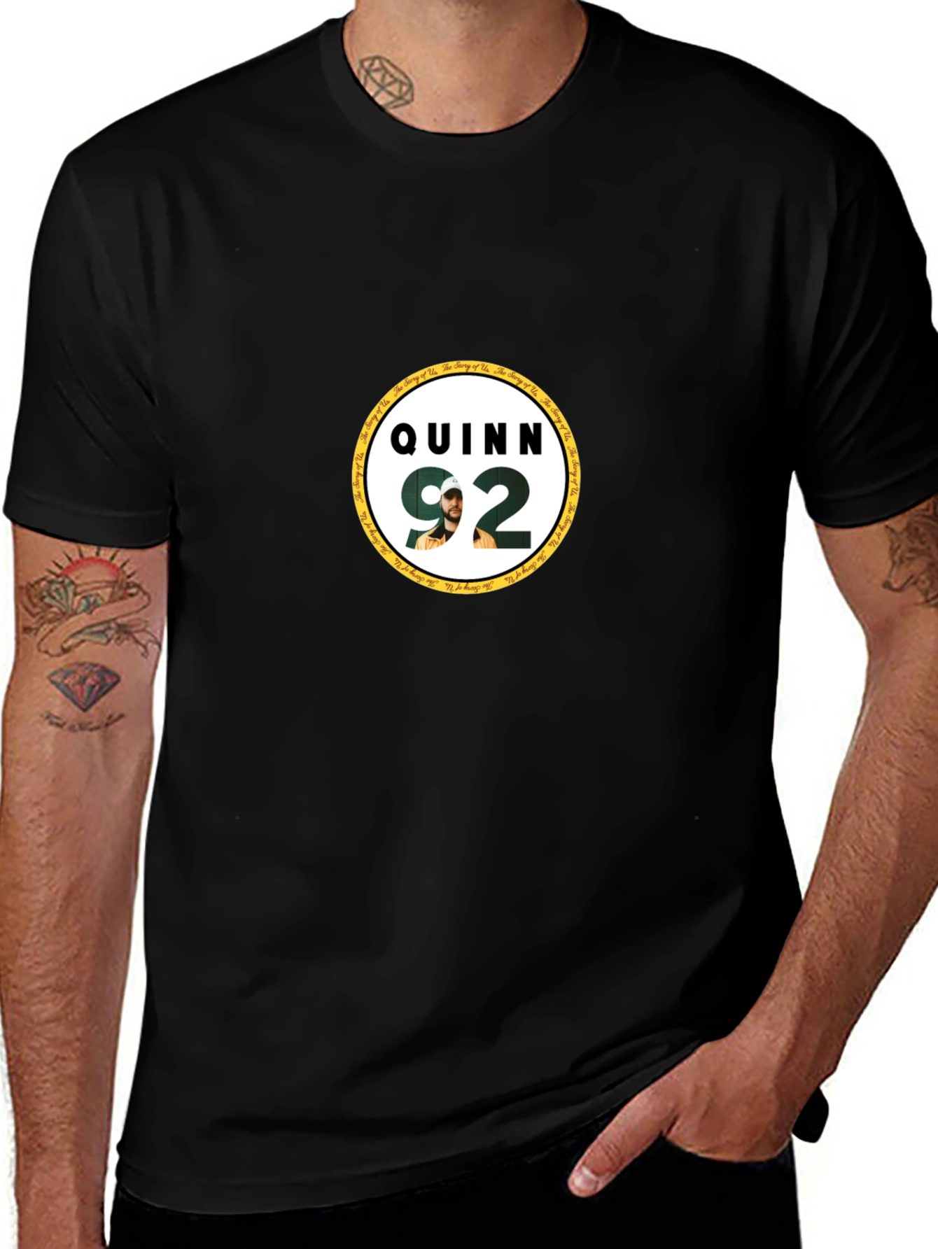 Quinn 92 Black T-Shirt