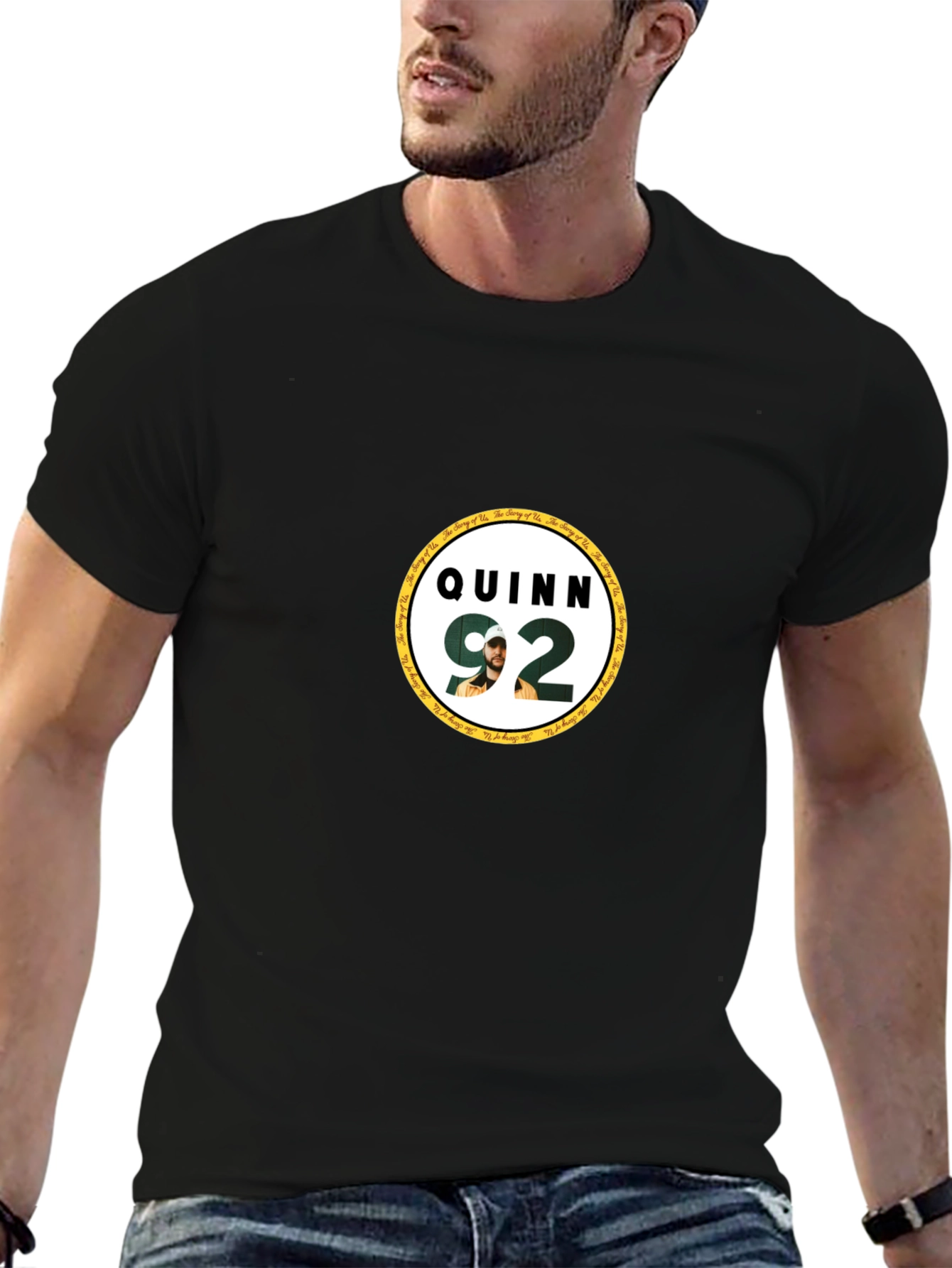 Quinn 92 Black T-Shirt