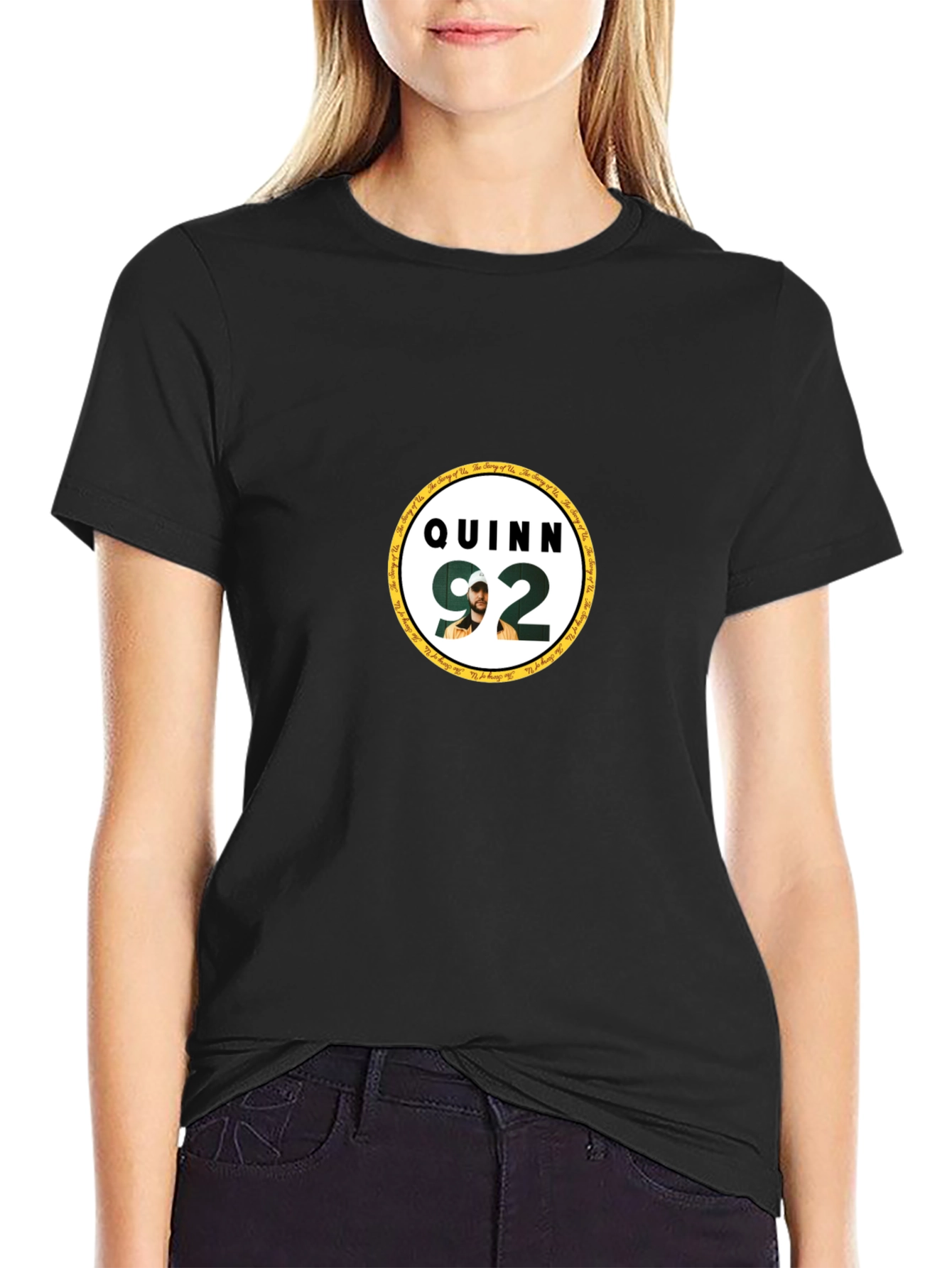 Quinn 92 Black T-Shirt