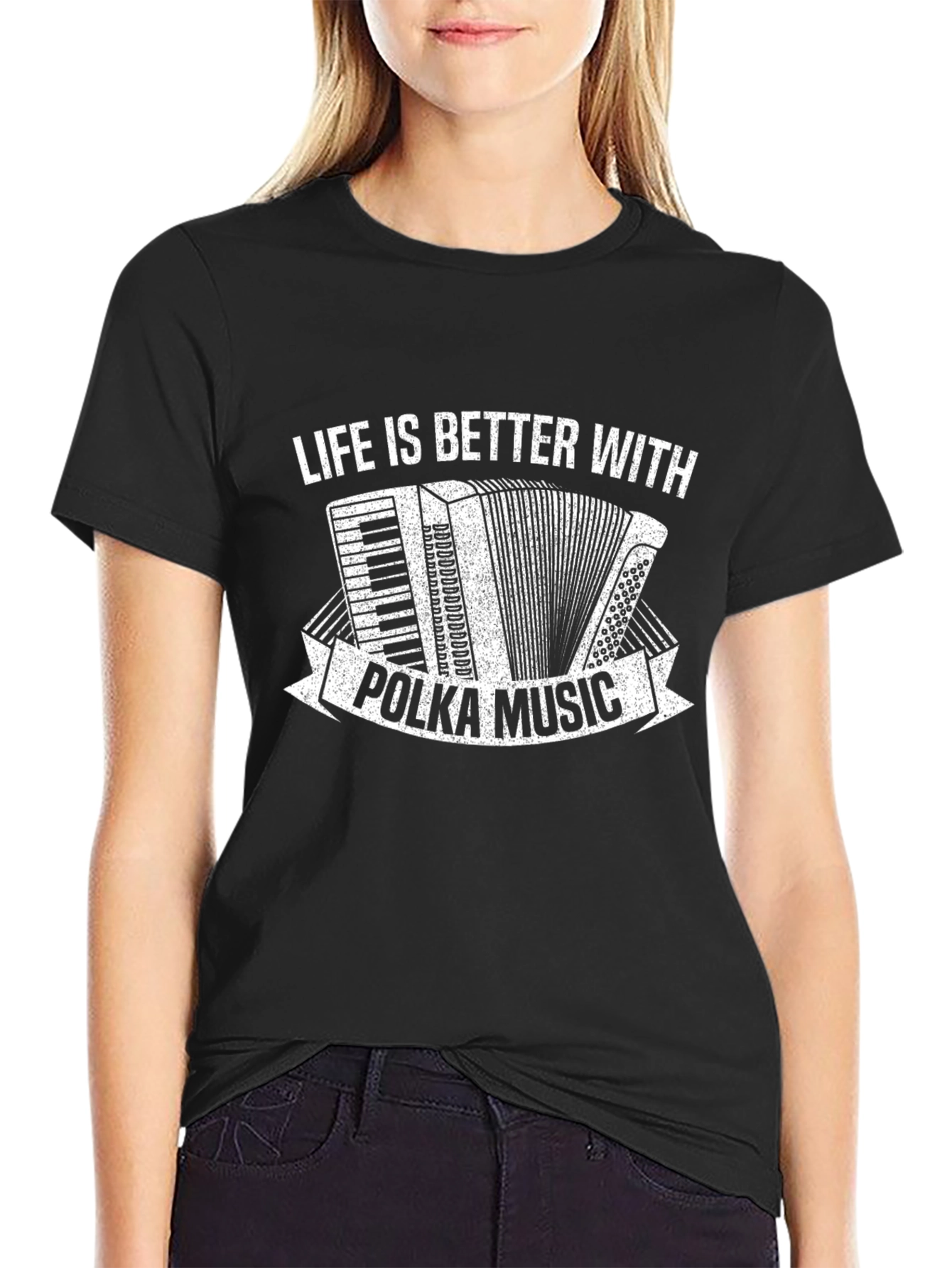 Polka Music T-Shirt - Accordion Tee