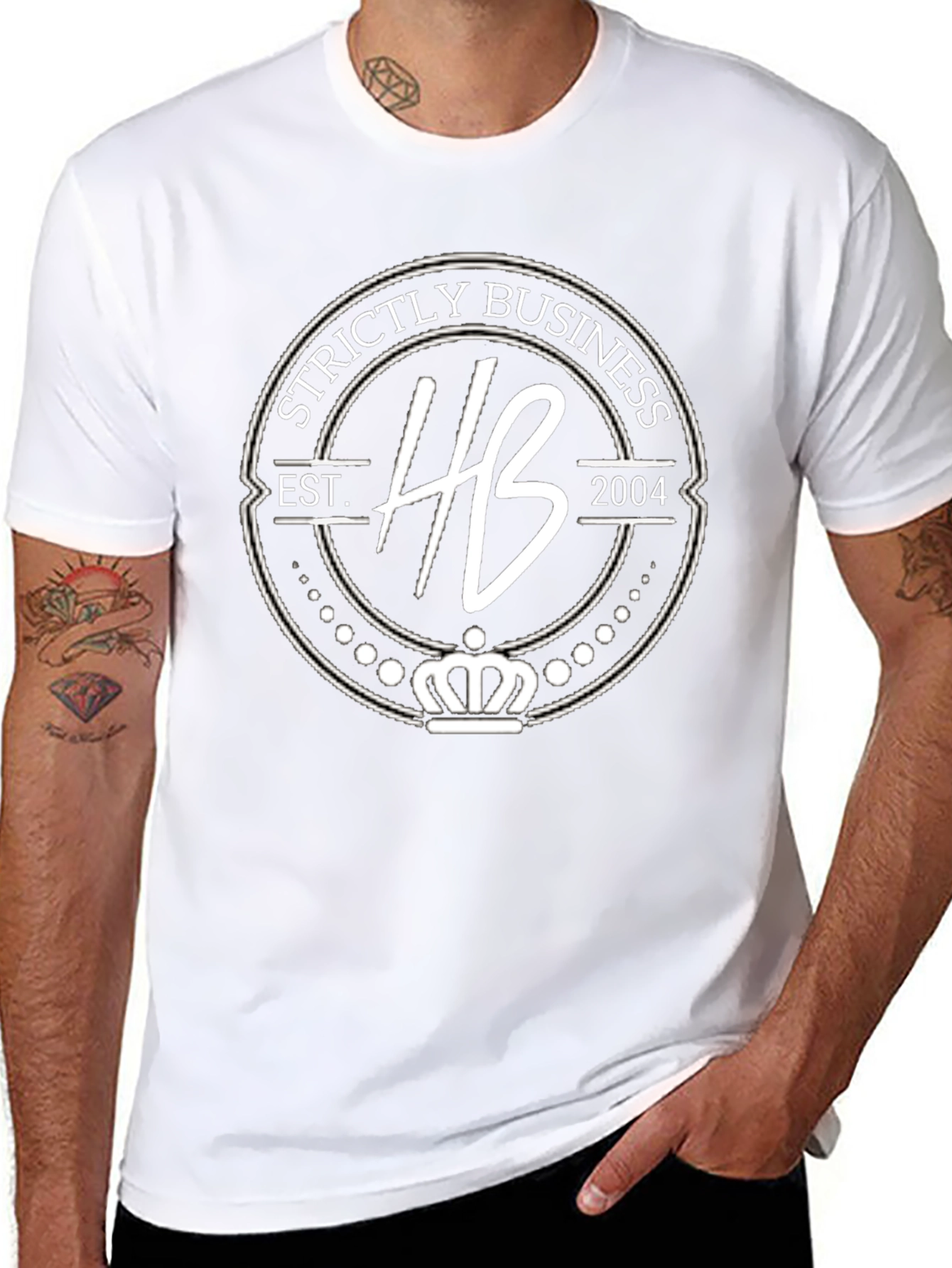 Strictly Business HB Black T-Shirt