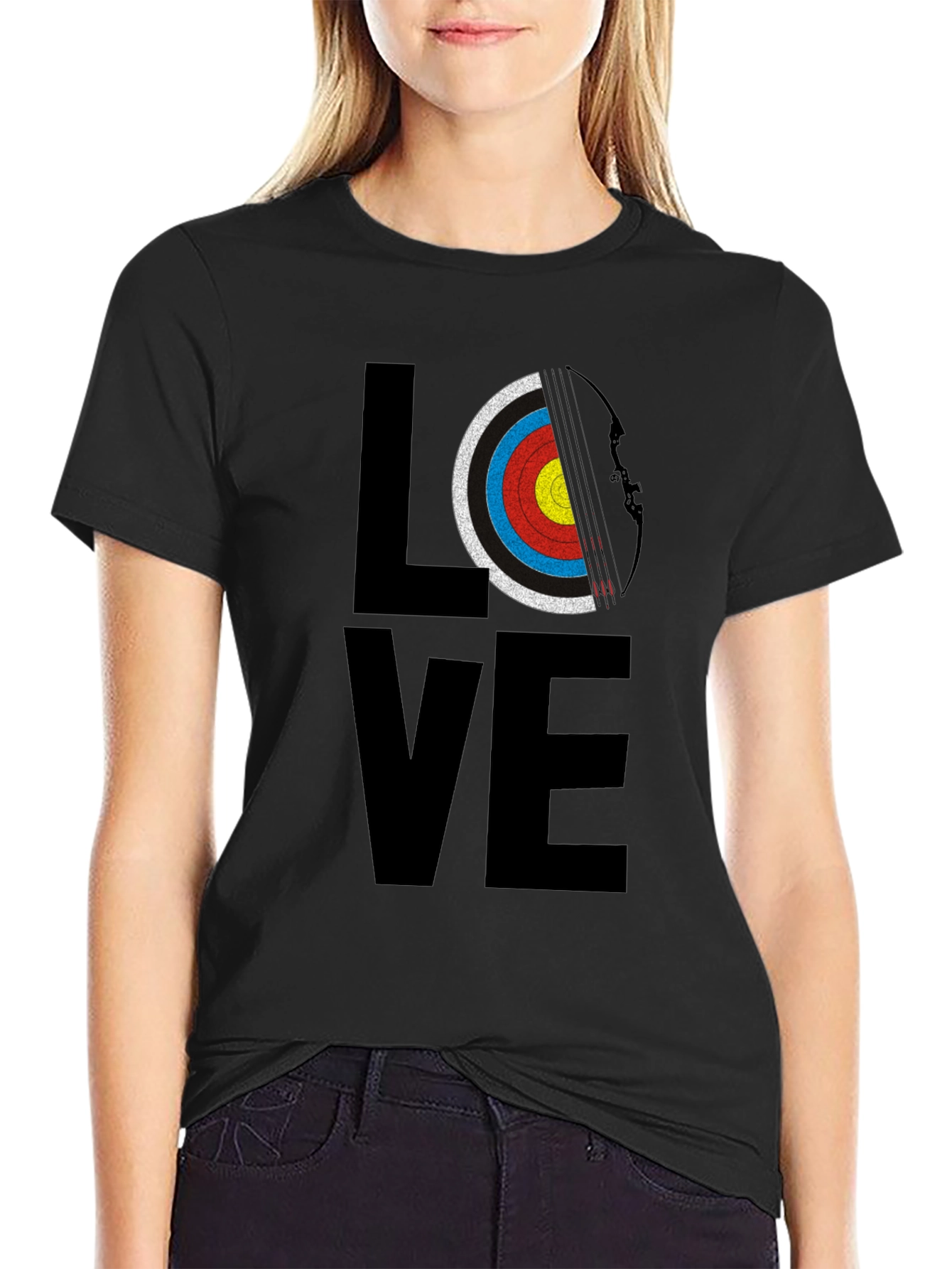 Archery Love T-Shirt - Archers Target Graphic Tee