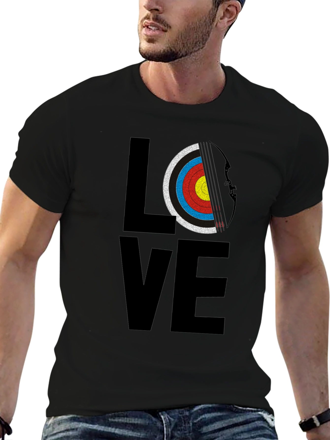 Archery Love T-Shirt - Archers Target Graphic Tee