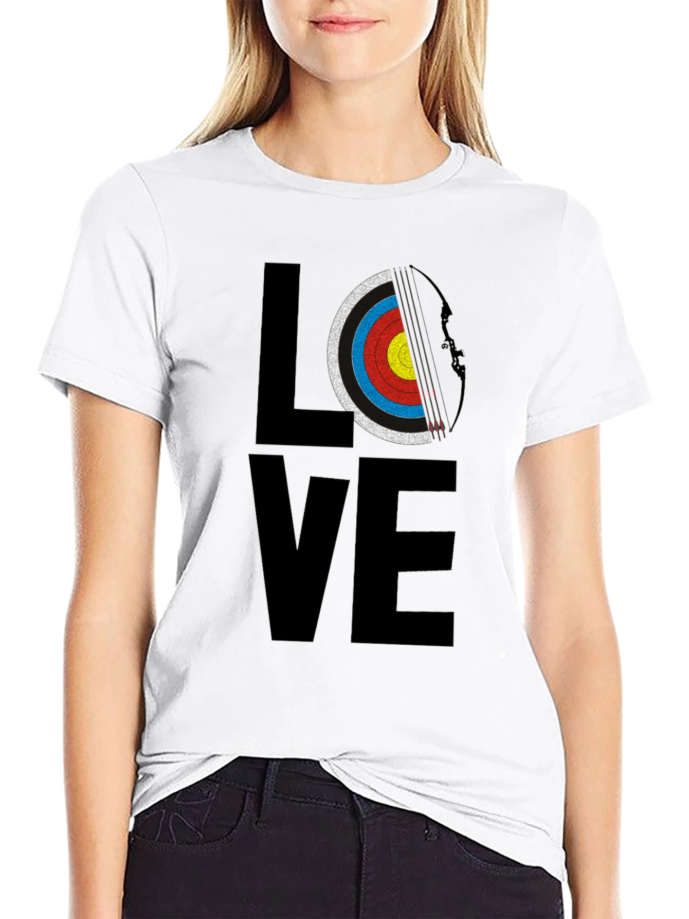 Archery Love T-Shirt - Archers Target Graphic Tee