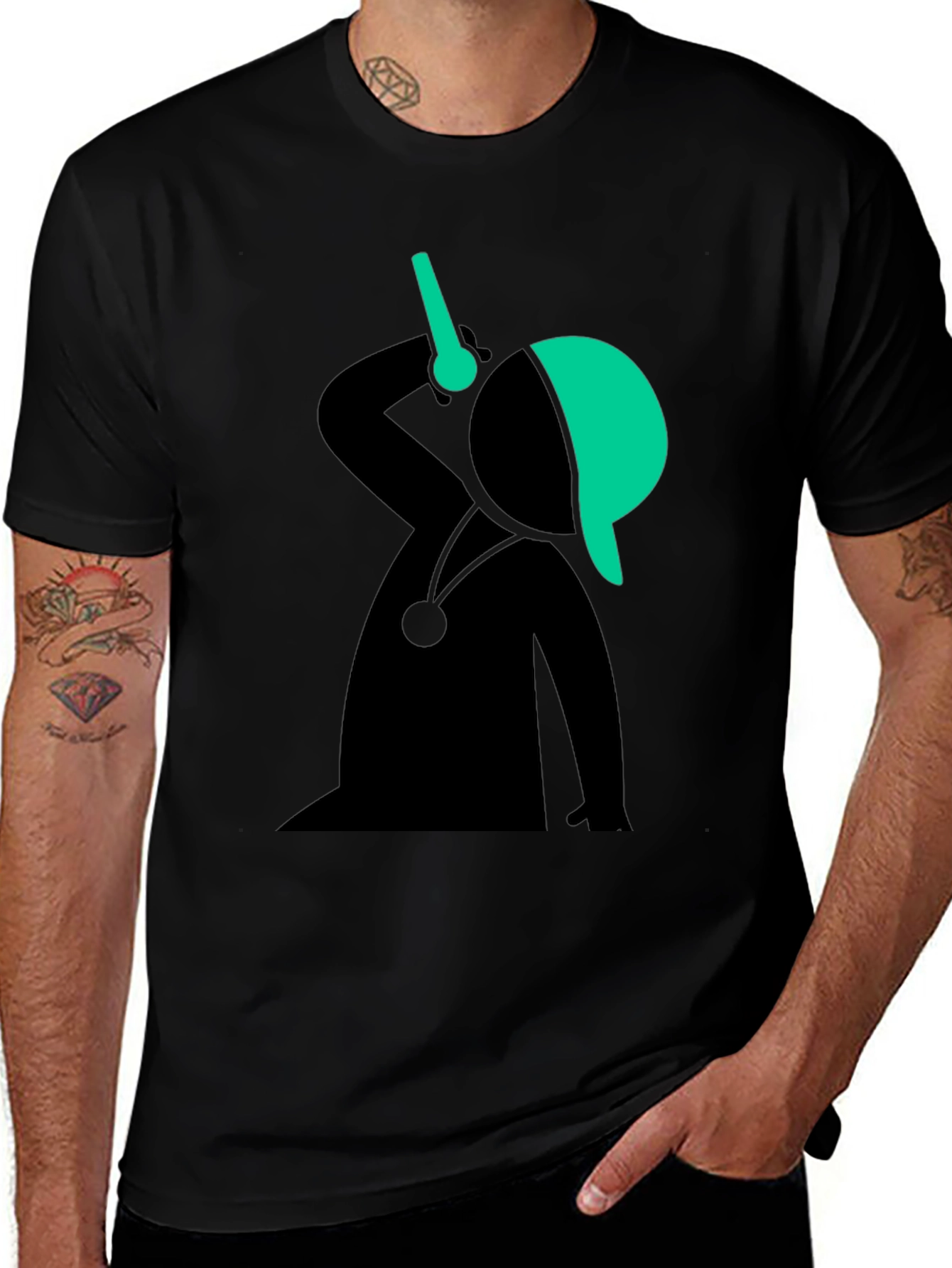 Funky Graphic Tee - Quirky Doctor Design