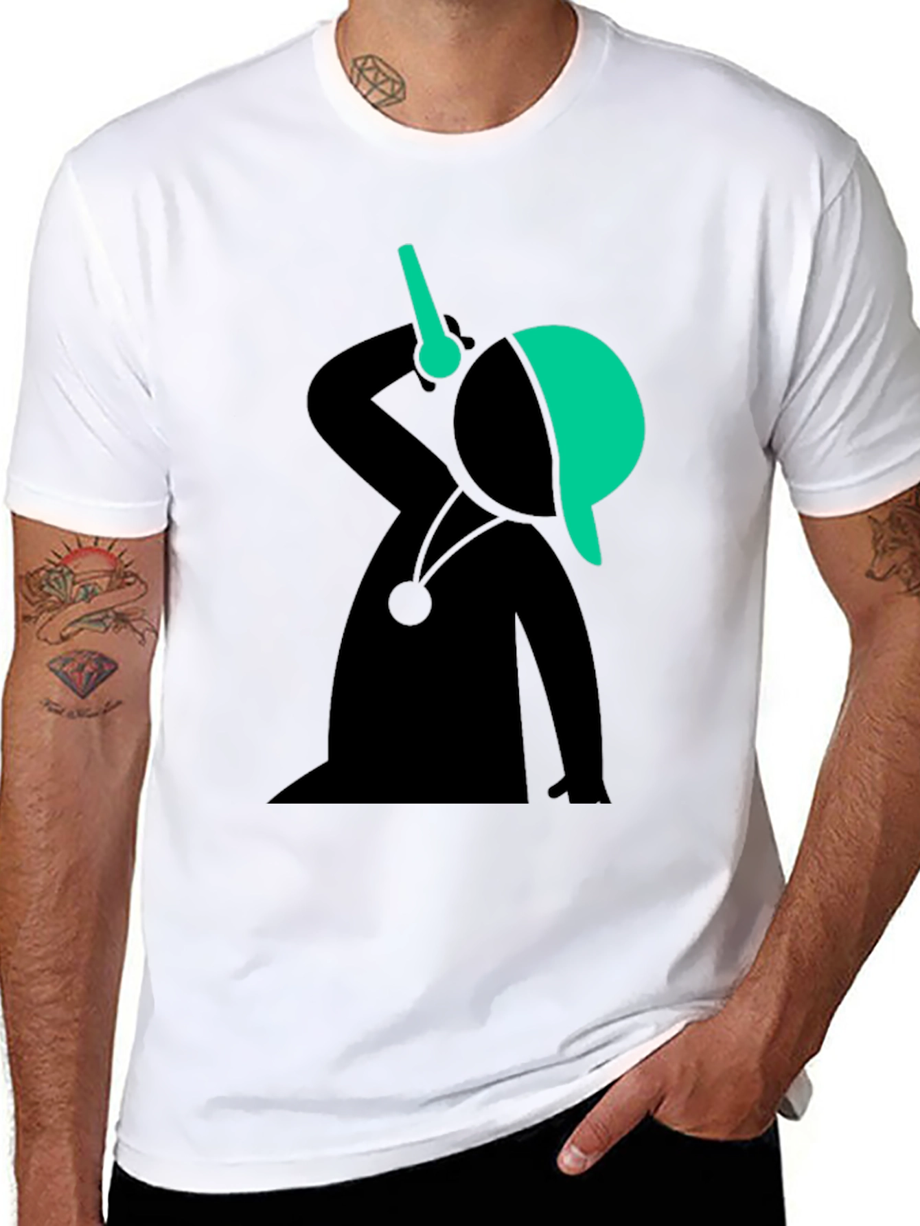 Funky Graphic Tee - Quirky Doctor Design