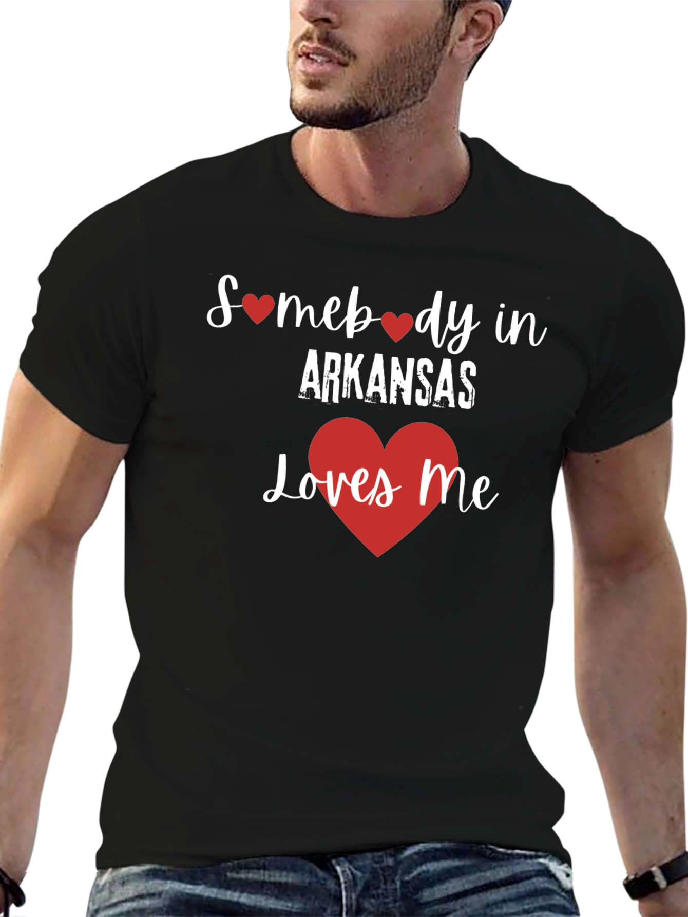 Somebody in Arkansas Loves Me T-Shirt