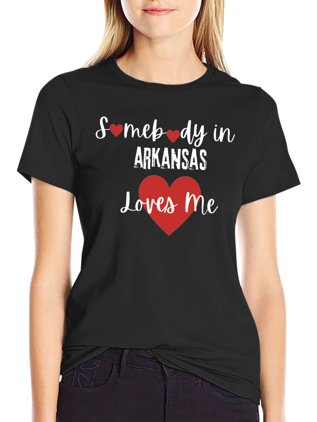 Somebody in Arkansas Loves Me T-Shirt
