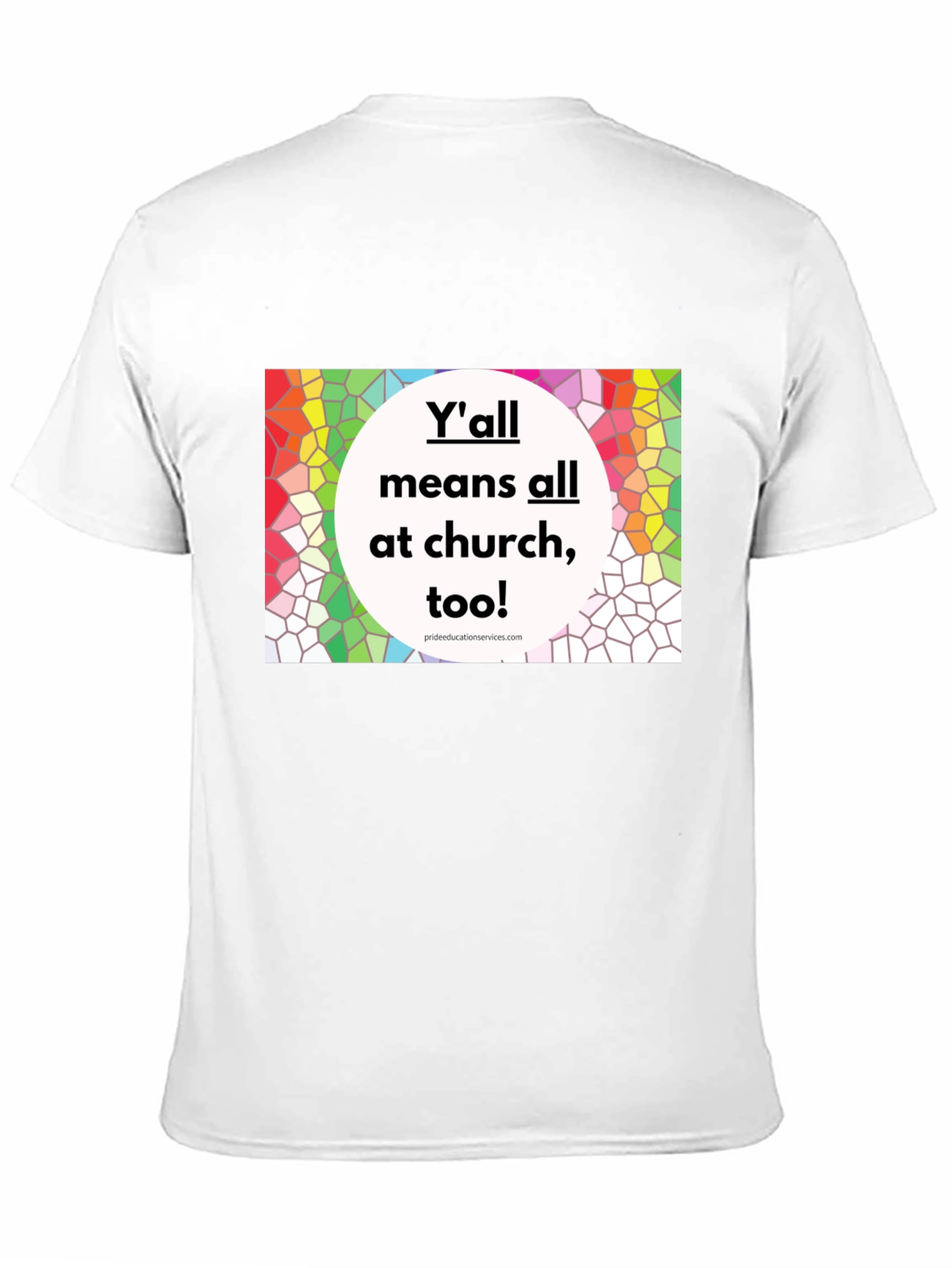 Inclusive Church T-Shirt - Yall Means All