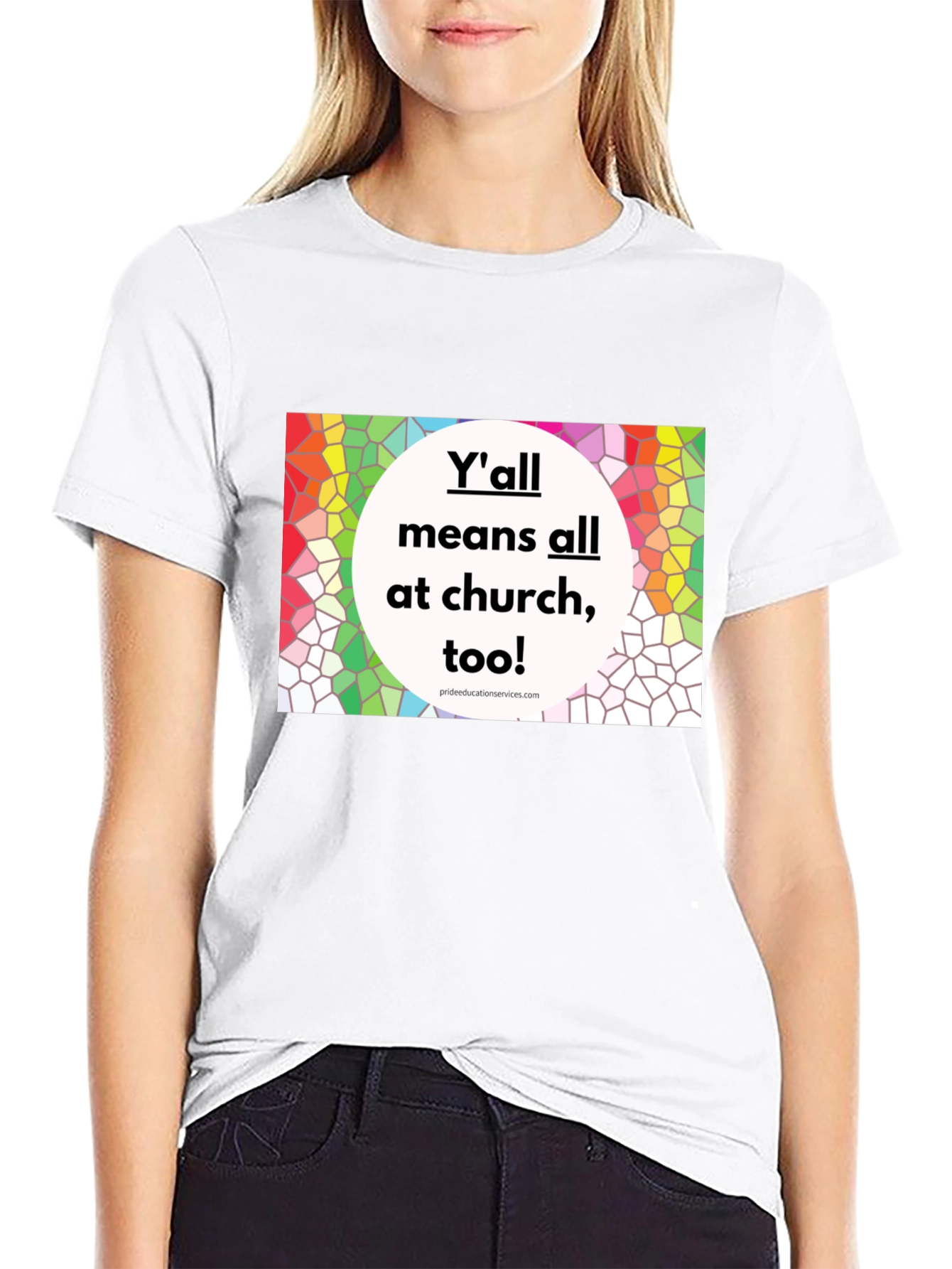 Inclusive Church T-Shirt - Yall Means All