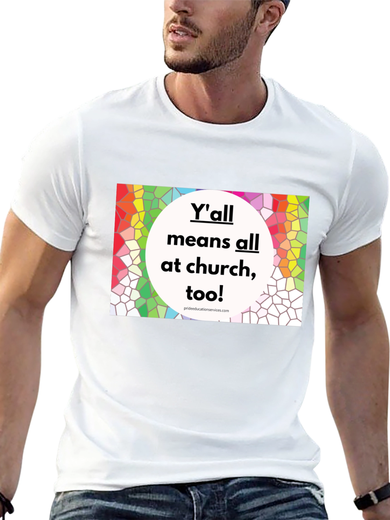 Inclusive Church T-Shirt - Yall Means All
