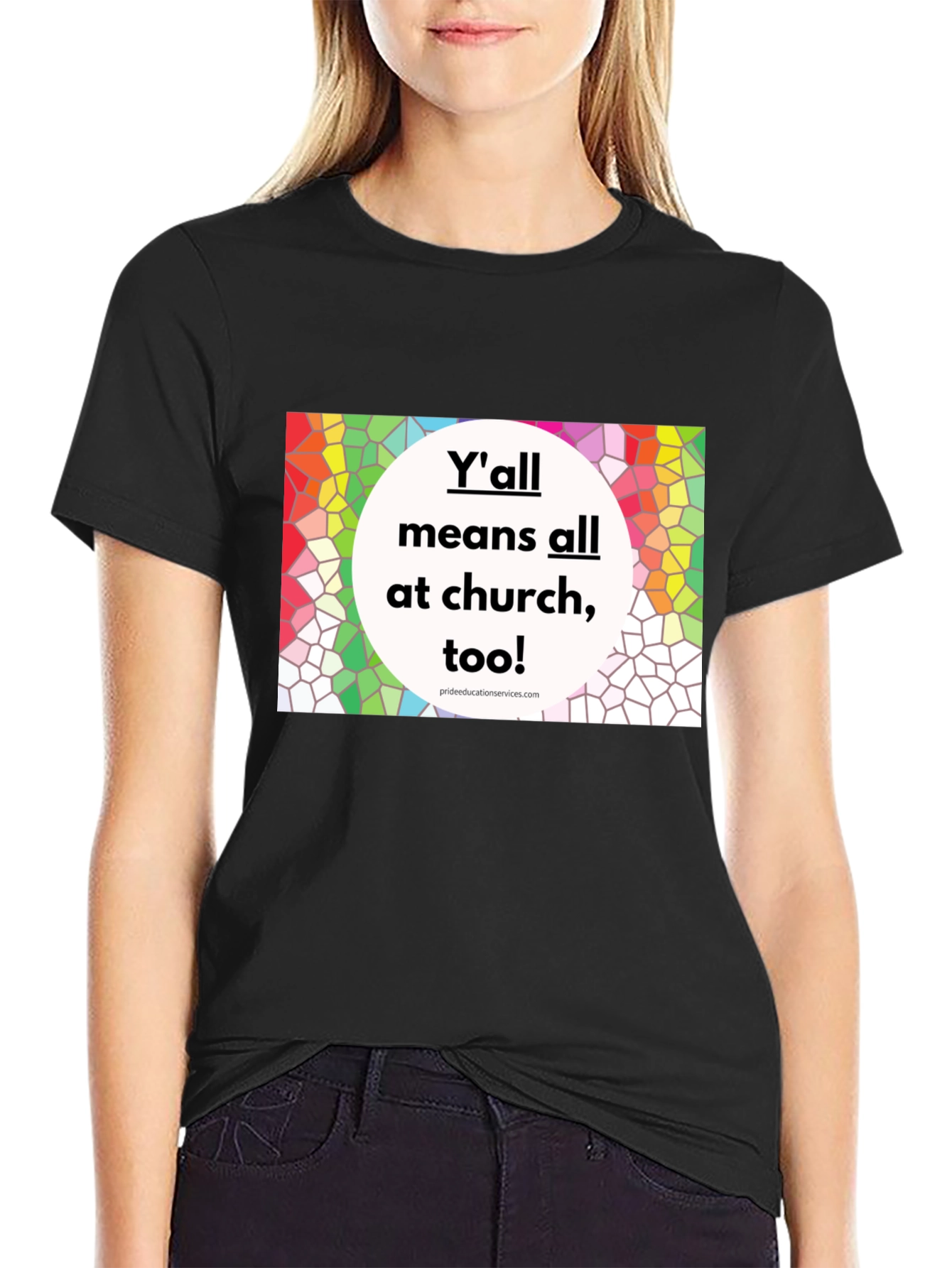 Inclusive Church T-Shirt - Yall Means All