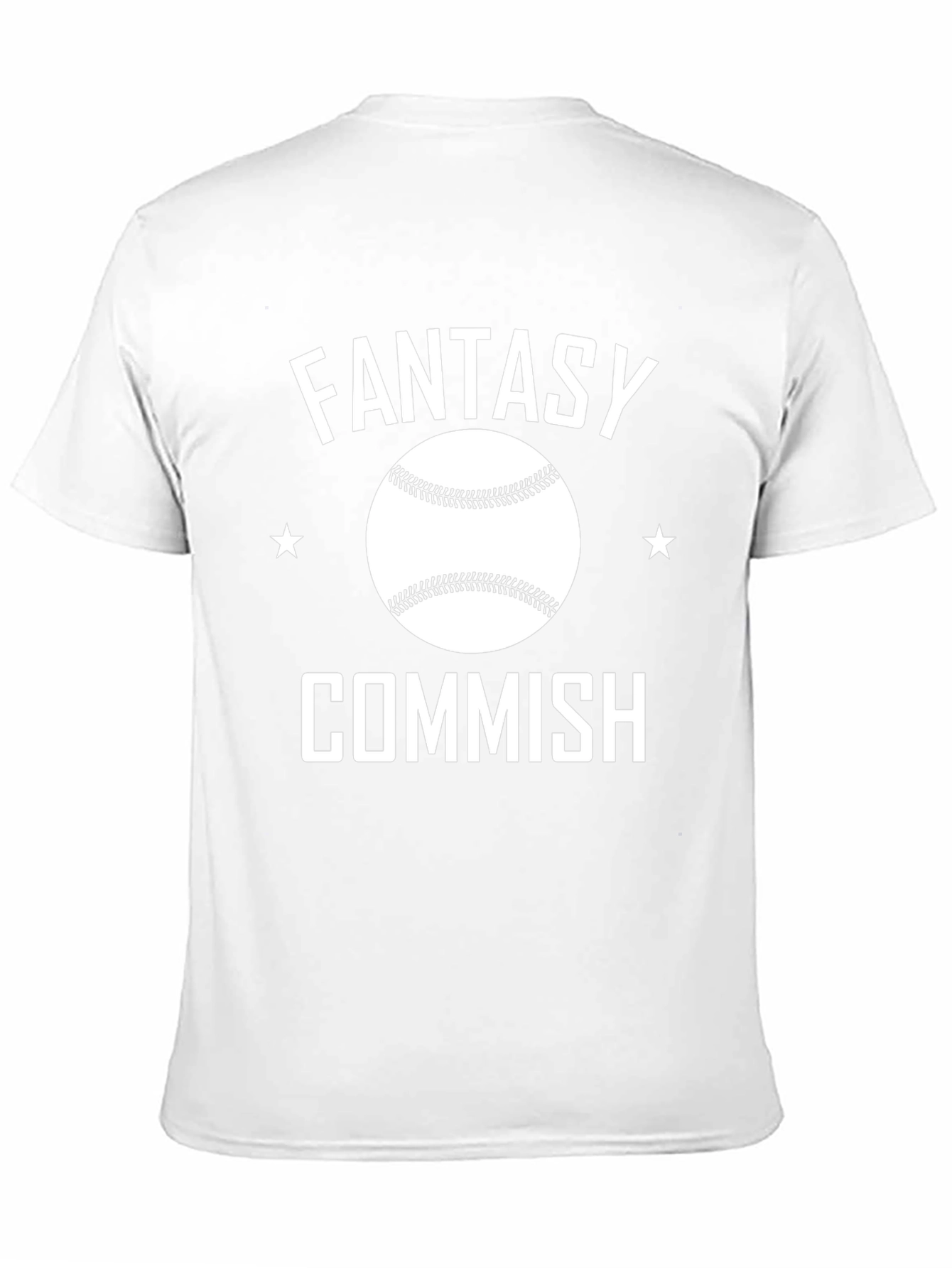 Fantasy Baseball Commissioner Graphic Tee