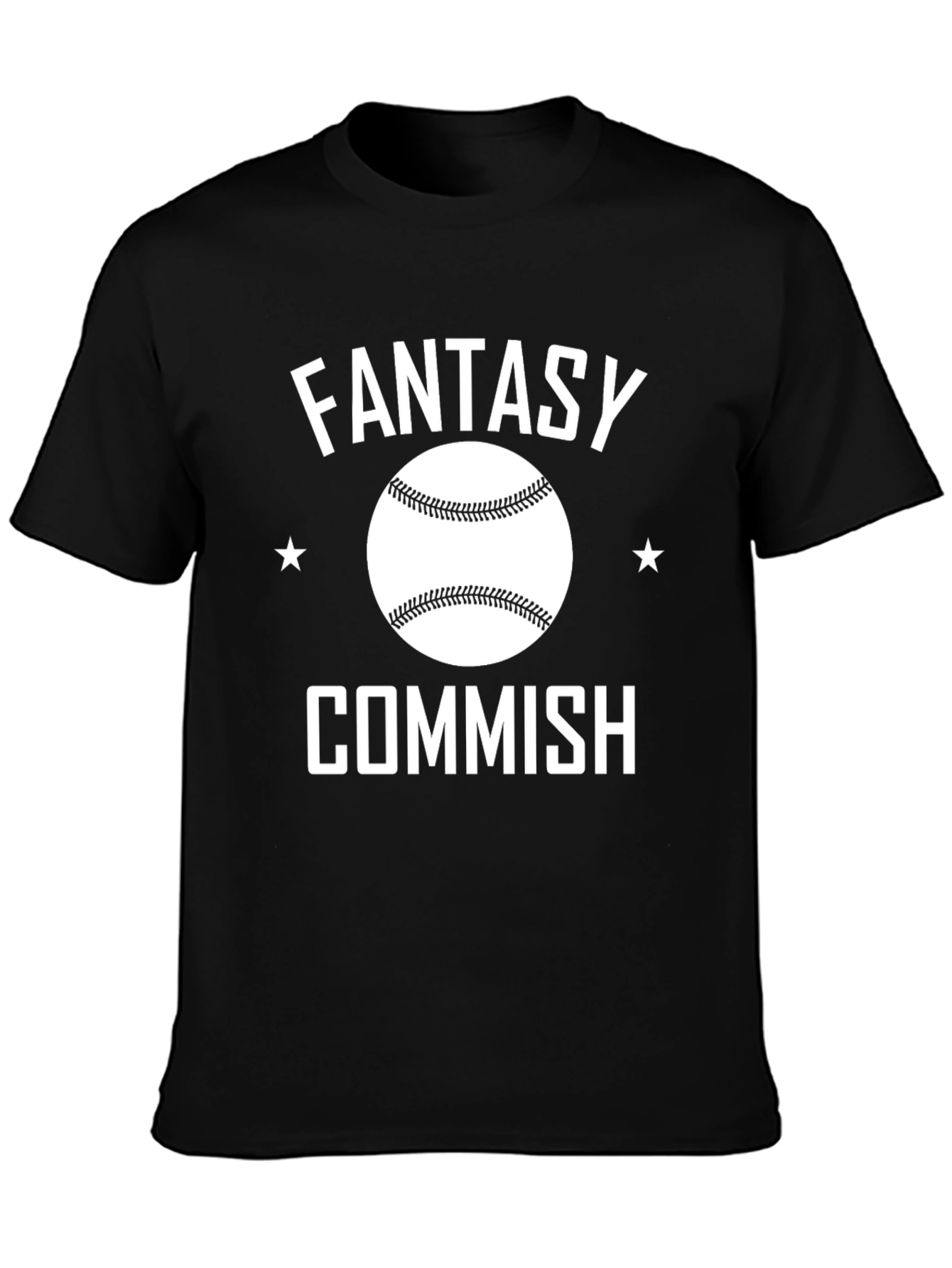 Fantasy Baseball Commissioner Graphic Tee