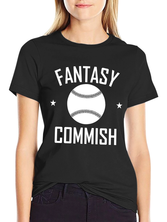 Fantasy Baseball Commissioner Graphic Tee