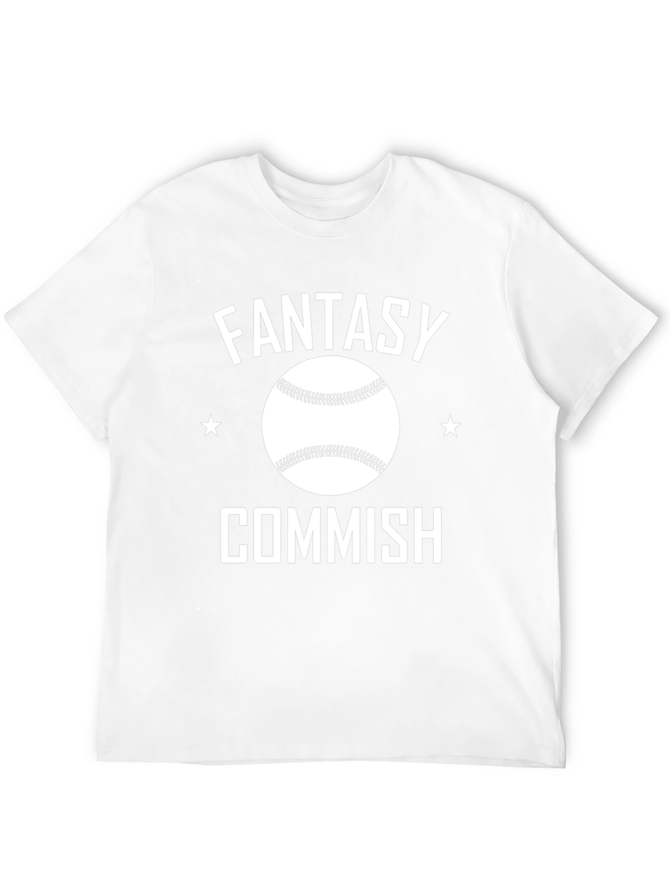 Fantasy Baseball Commissioner Graphic Tee