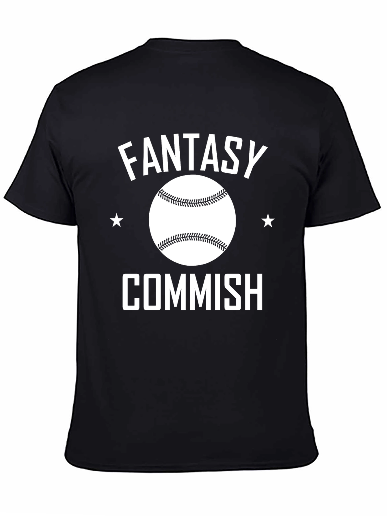 Fantasy Baseball Commissioner Graphic Tee