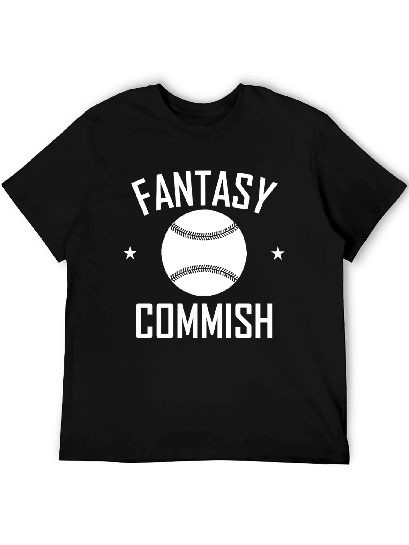 Fantasy Baseball Commissioner Graphic Tee