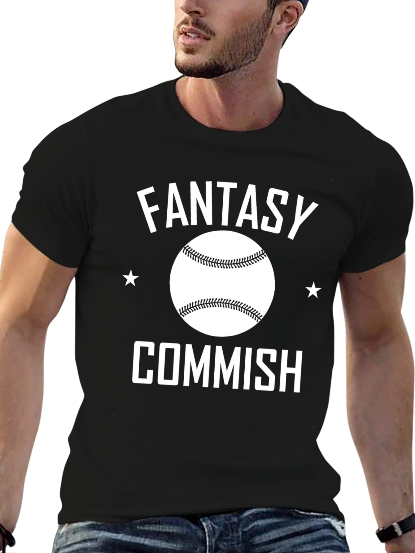 Fantasy Baseball Commissioner Graphic Tee