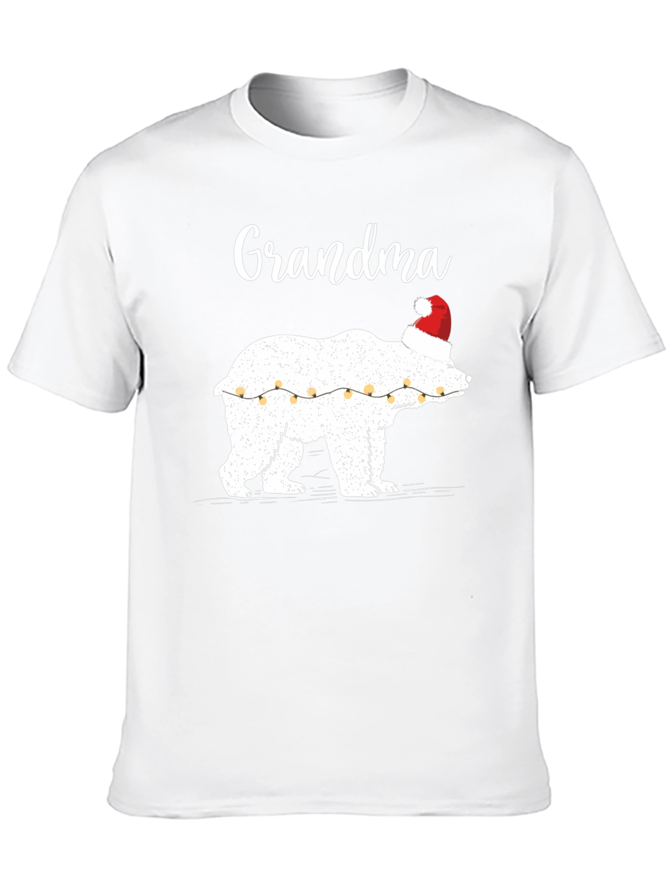 Grandma Christmas Polar Bear T-Shirt