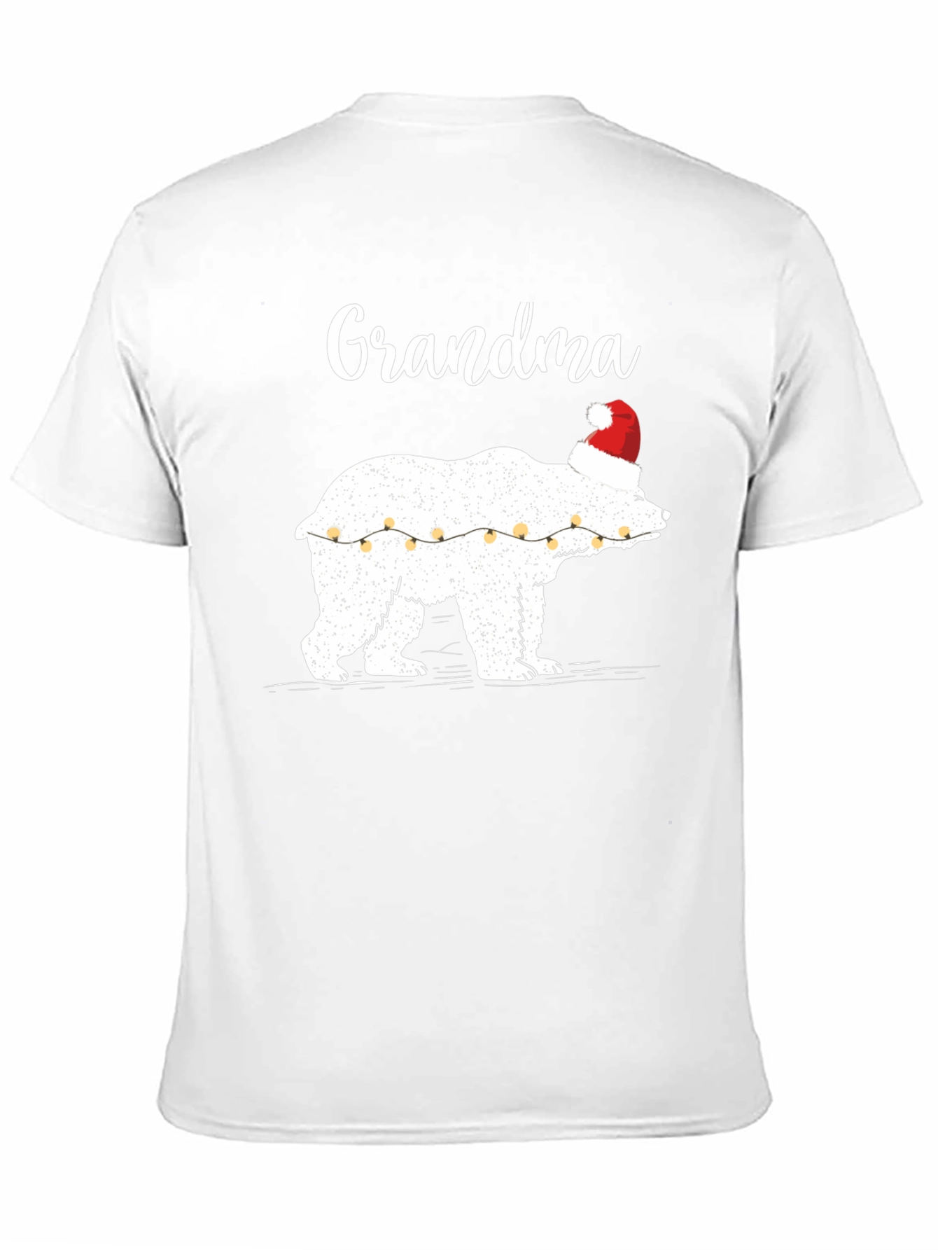 Grandma Christmas Polar Bear T-Shirt
