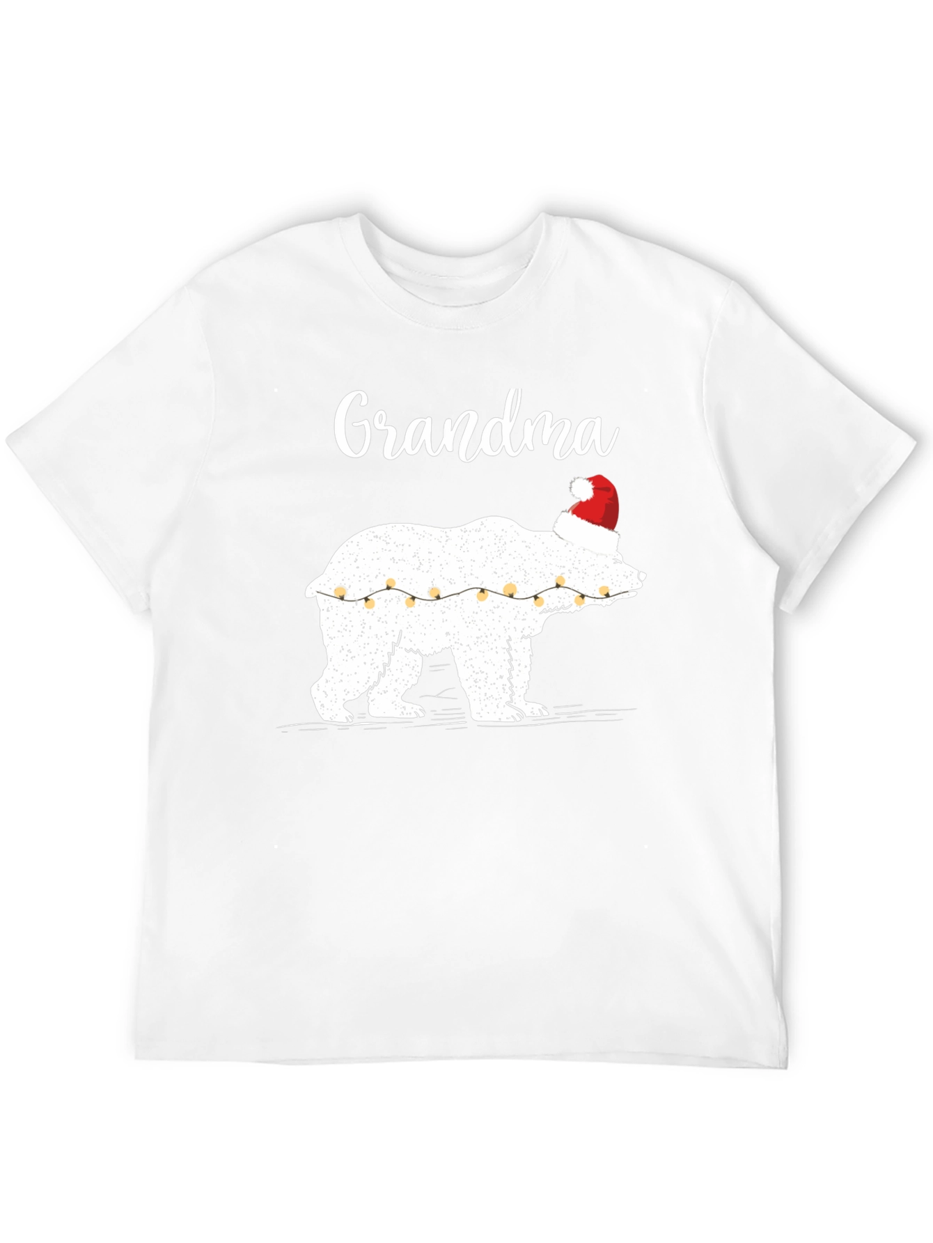 Grandma Christmas Polar Bear T-Shirt